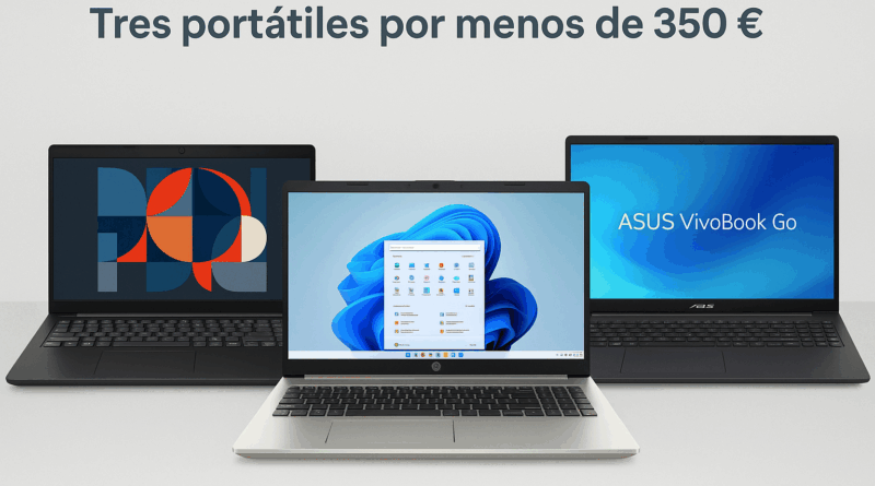 portátiles por menos de 350 euros