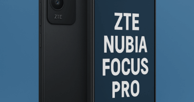 Descubre el ZTE Nubia Focus Pro con 8GB de RAM y 256GB de almacenamiento