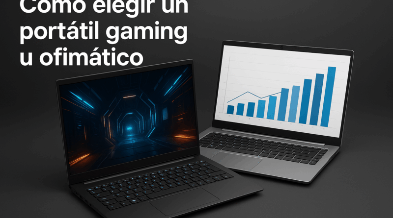 Descubre las claves para elegir el portátil gaming u ofimático ideal.